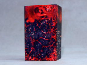 Stabilized Maple Burl Wood Mod Block